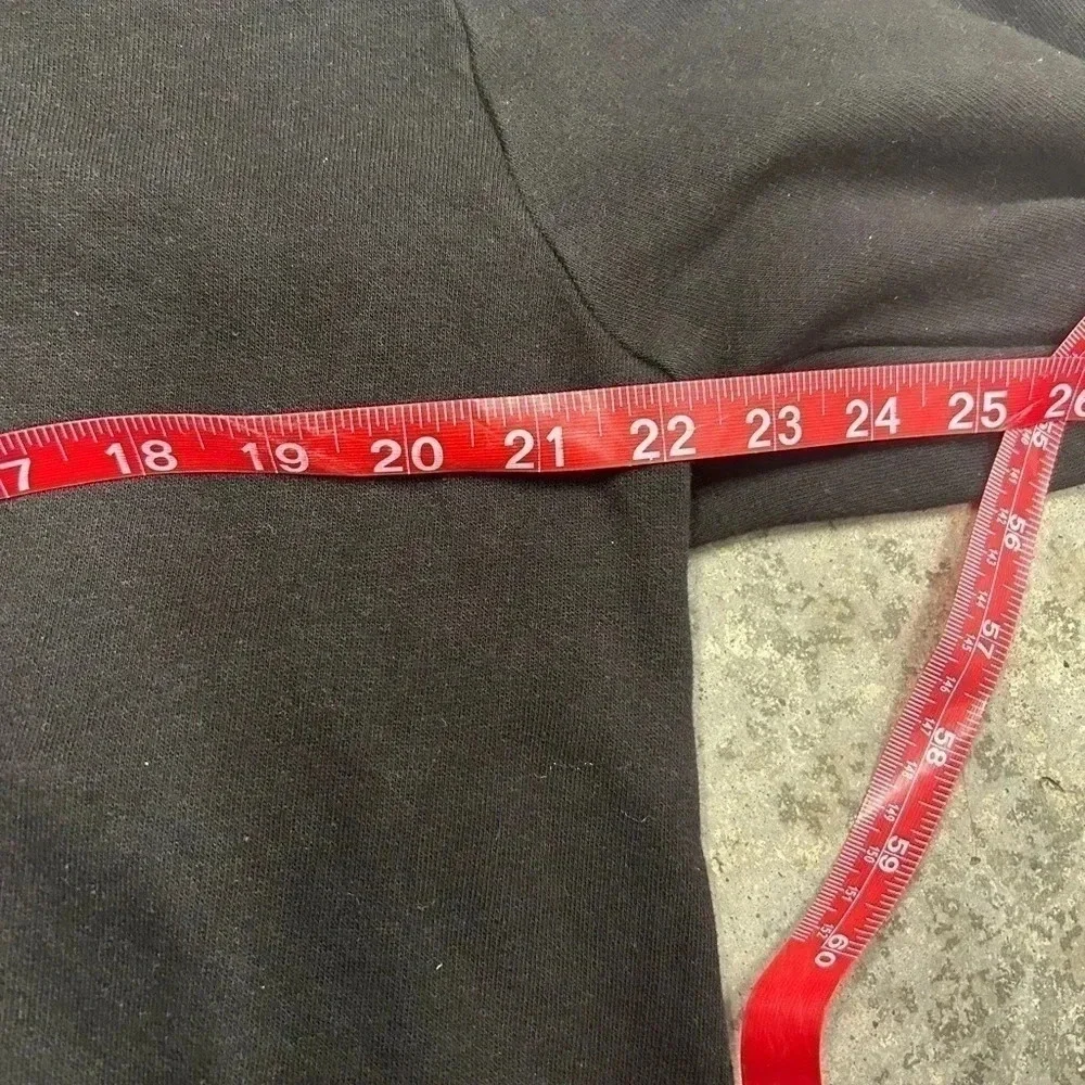 TOMMY INNIT Black Pullover‎ Hoodie No Tag Small/Medium Preowned